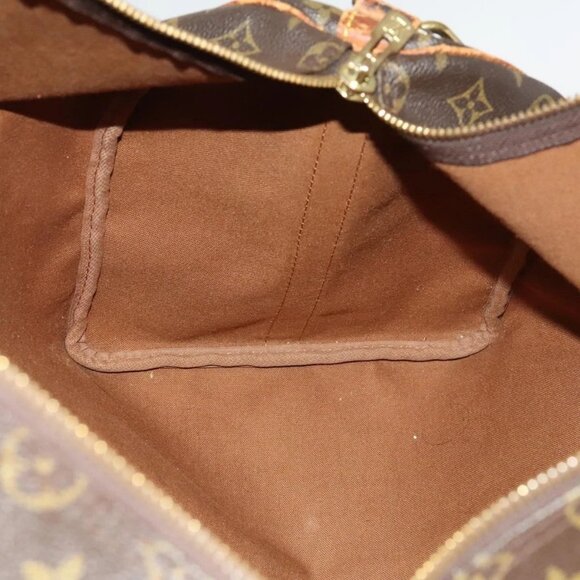 LOUIS VUITTON Monogram Keepall Bandouliere 50 Boston Bag M41416 LV Auth 137204 - Picture 12 of 16